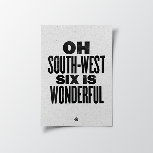 Oh South-West Six Fulham Poster