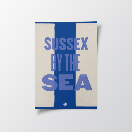 Sussex by the Sea Brighton poster