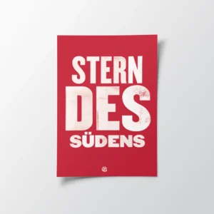 Bayern Munich "Stern Des Sudens" Poster